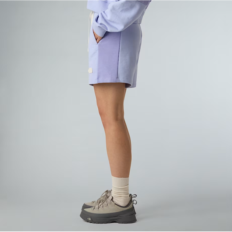 NF0A8C270VI1 W TERRY RELAXED SHORT PURPLE