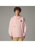 NF0A8C2VLK61 U MOUNTAIN CLEANUP OVERSIZED HOODIE PINK MOSS