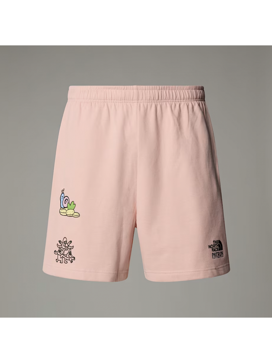 NF0A8C2XLK61 U MOUNTAIN CLEANUP RELAXED SHORT PINK MOSS