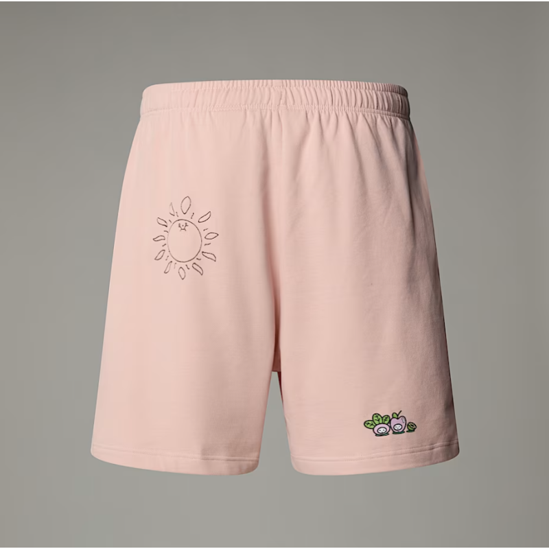 NF0A8C2XLK61 U MOUNTAIN CLEANUP RELAXED SHORT PINK MOSS