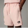 NF0A8C2XLK61 U MOUNTAIN CLEANUP RELAXED SHORT PINK MOSS