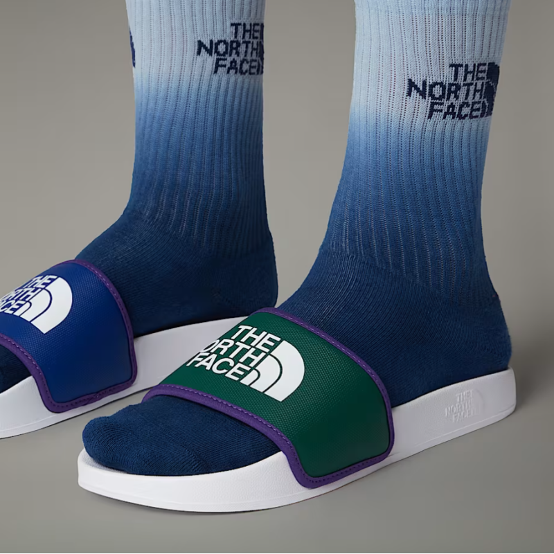 NF0A4T2RCN01 M BASE SLIDE II TNF BLUE/TNF GREEN