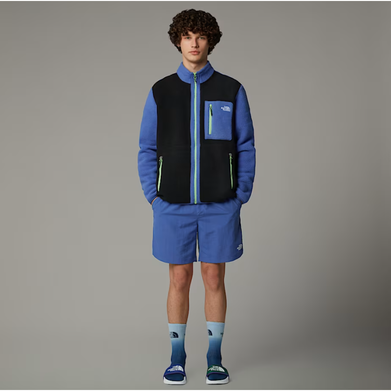 NF0A4T2RCN01 M BASE SLIDE II TNF BLUE/TNF GREEN
