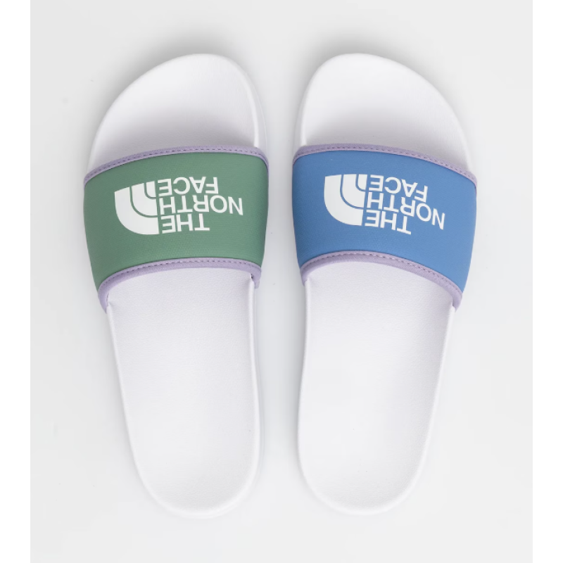 NF0A4T2SCIZ1 W BASE CAMP SLIDE III INDIGO FADE/GREEN CLAY