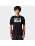 NF0A8BQVJK31 M FOUNDATION ABSTRACT GRAPHIC TEE TNF BLACK