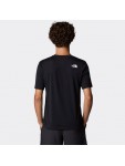 NF0A8BQVJK31 M FOUNDATION ABSTRACT GRAPHIC TEE TNF BLACK