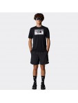 NF0A8BQVJK31 M FOUNDATION ABSTRACT GRAPHIC TEE TNF BLACK