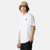 NF0A87NRFN41 M S/S ESSENTIAL OVERSIZ TNF WHITE