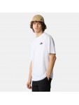 NF0A87NRFN41 M S/S ESSENTIAL OVERSIZ TNF WHITE