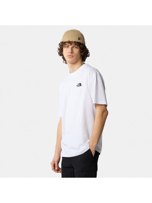 NF0A87NRFN41 M S/S ESSENTIAL OVERSIZ TNF WHITE