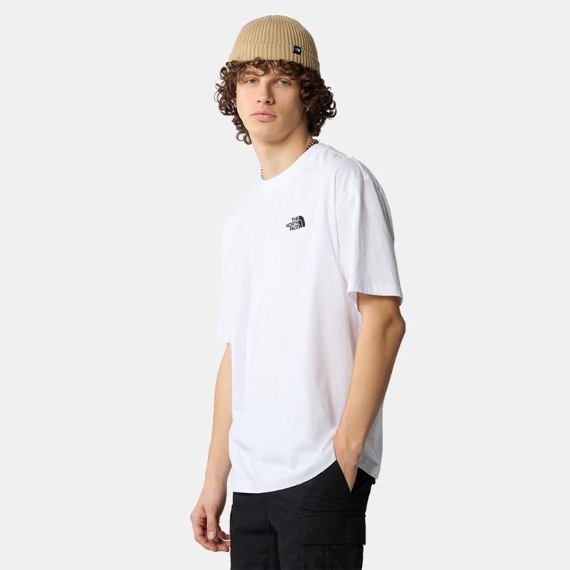 NF0A87NRFN41 M S/S ESSENTIAL OVERSIZ TNF WHITE