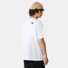 NF0A87NRFN41 M S/S ESSENTIAL OVERSIZ TNF WHITE