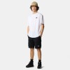 NF0A87NRFN41 M S/S ESSENTIAL OVERSIZ TNF WHITE