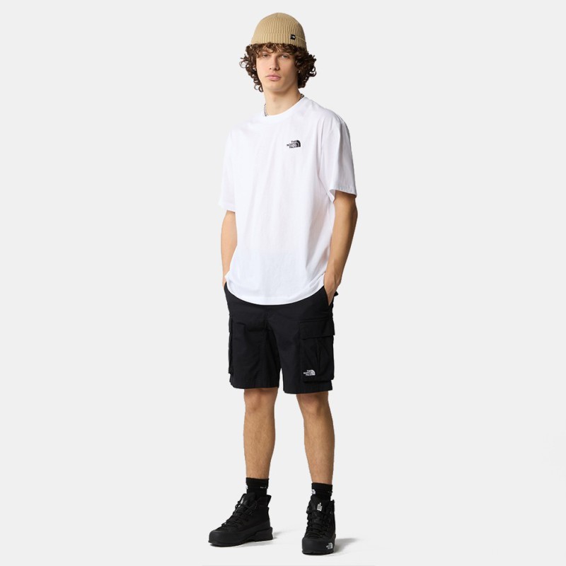 NF0A87NRFN41 M S/S ESSENTIAL OVERSIZ TNF WHITE