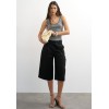 31001063 TSBRITT SL RIB SCOOP CURVE HEM VEST JRS