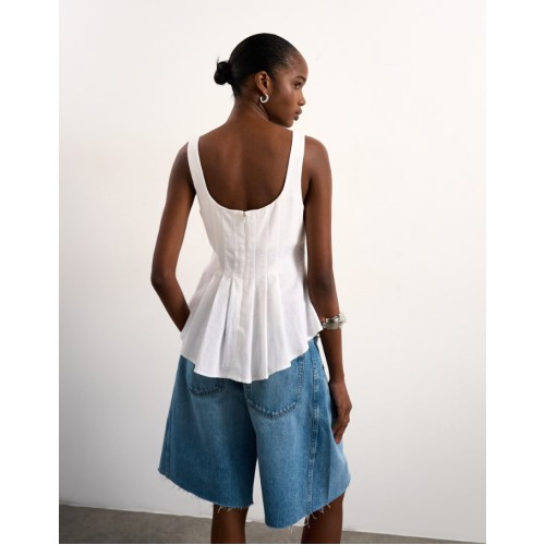 31001153 TSMARIAM SL CURVE HEM TOP
