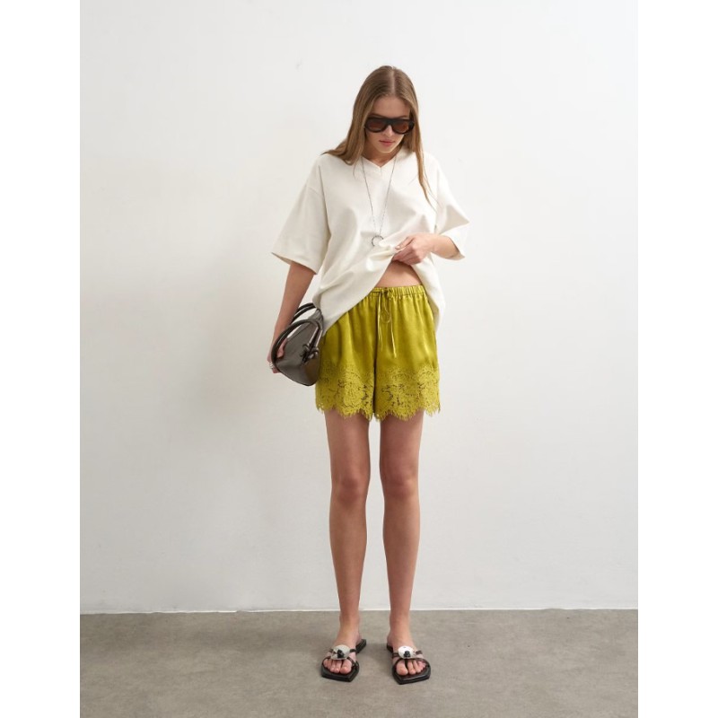 31001137 TSLOTTE CRINKLE A-LINE MINI SHORTS