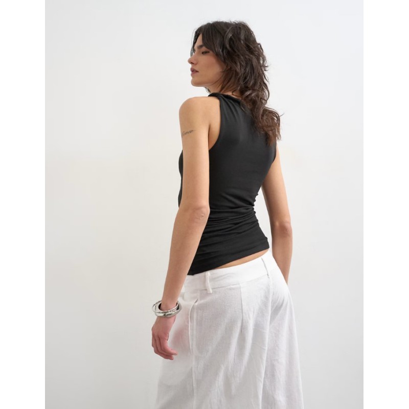 31001080 TSKIA SL KNOT DETAIL SIDE TANK VEST JRS