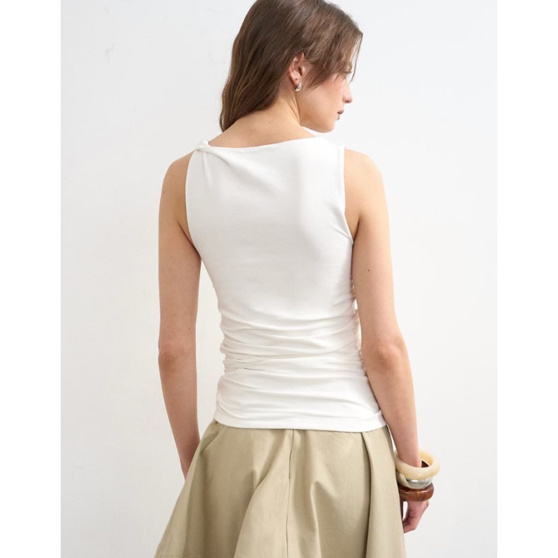 31001080 TSKIA SL KNOT DETAIL SIDE TANK VEST JRS