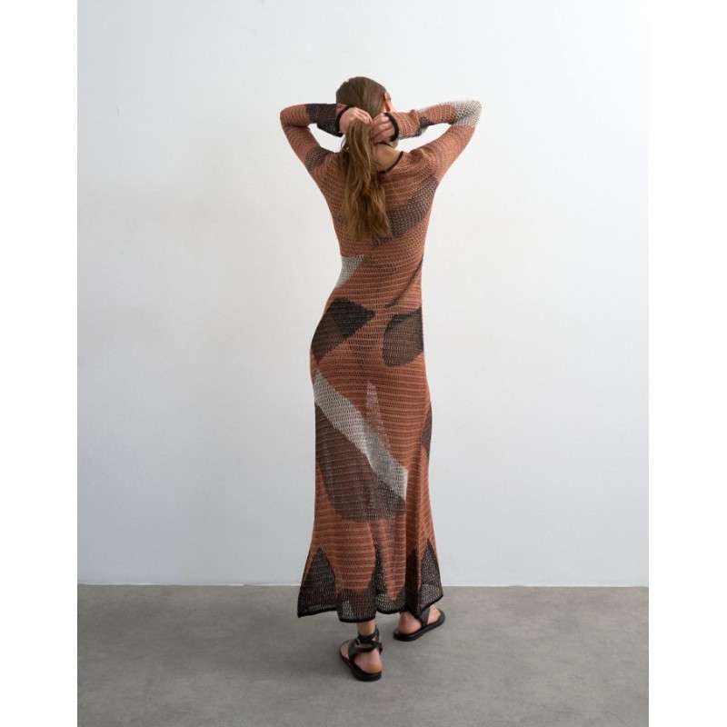 31001099 TSIDE MAXI KNIT DRESS