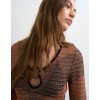 31001099 TSIDE MAXI KNIT DRESS