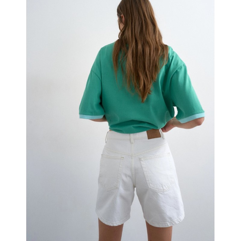 31001014 TSVIGGA HR DNM SHORTS WHITE