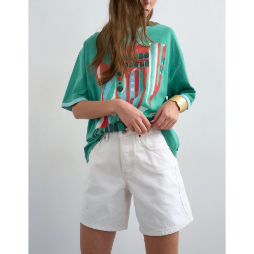 31001014 TSVIGGA HR DNM SHORTS WHITE