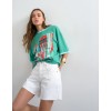 31001014 TSVIGGA HR DNM SHORTS WHITE