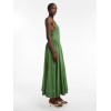 31001033 TSJULIA SL STRAP DETAIL MIDI DRESS WVN