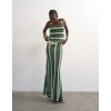 31001111 TSGURU SS MULTI STRIPPED KNIT VEST