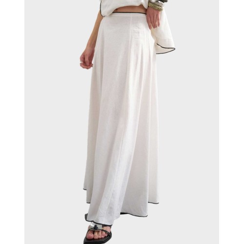 31001230 TSCARO MAXI SKIRT WVN