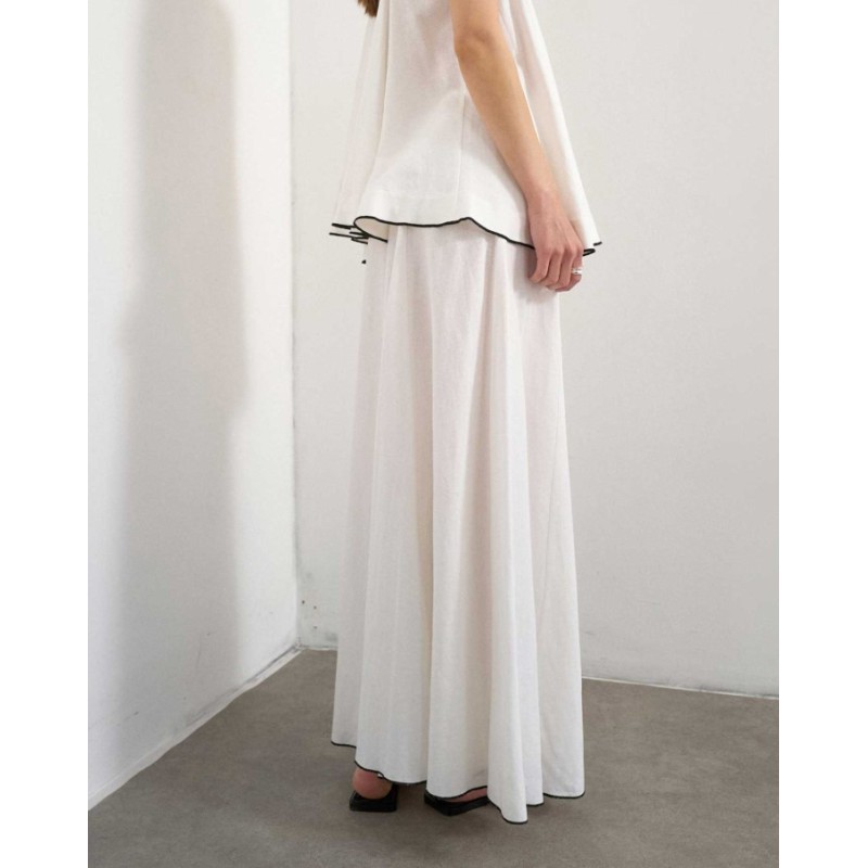 31001230 TSCARO MAXI SKIRT WVN