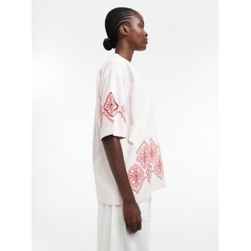 31001238 TSEMMA EMB OVERSIZED T-SHIRT JRS