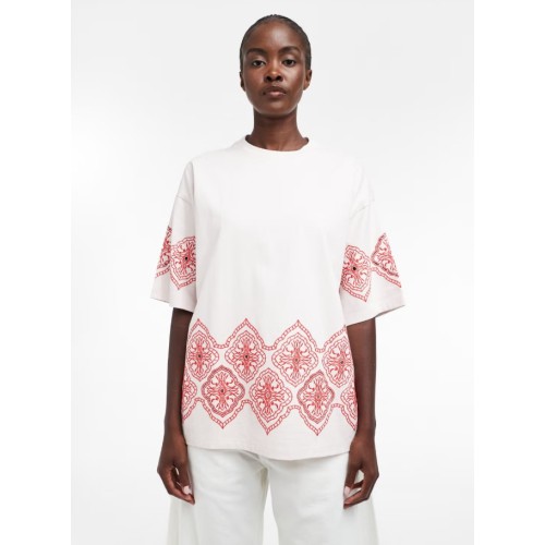 31001238 TSEMMA EMB OVERSIZED T-SHIRT JRS