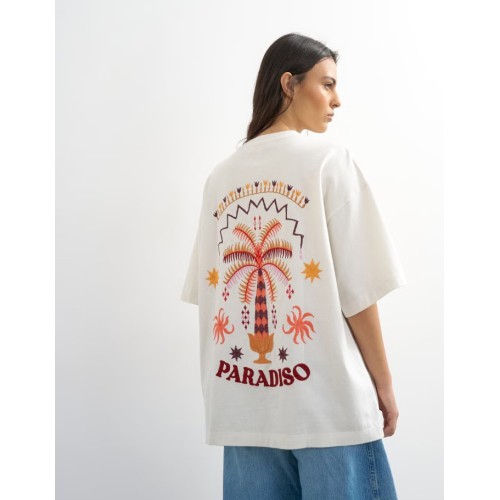 31001241 TSEMILY PARADISO OVERSIZED T-SHIRT JRS