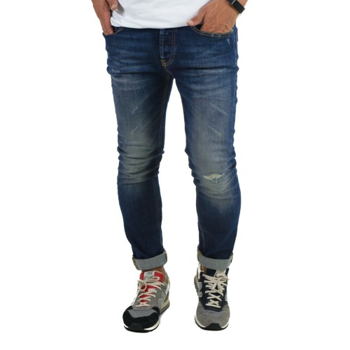 7-UM0070.703.S3.042 BLUE  UNIFORM IBANEZ MEN PANTS
