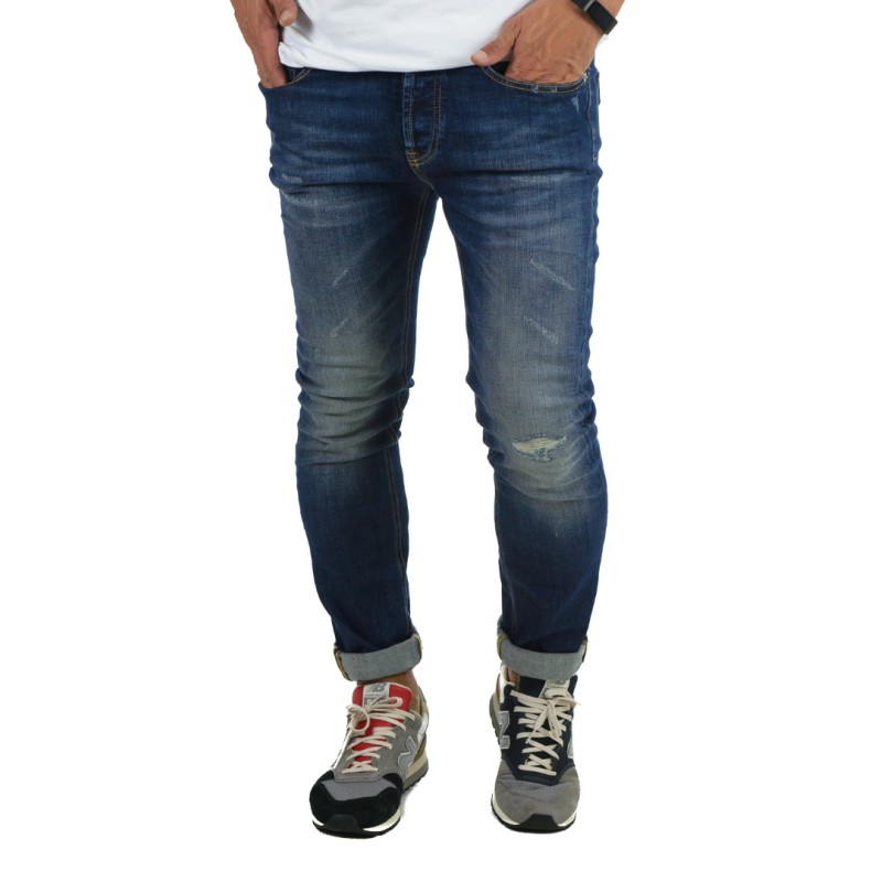 7-UM0070.703.S3.042 BLUE  UNIFORM IBANEZ MEN PANTS