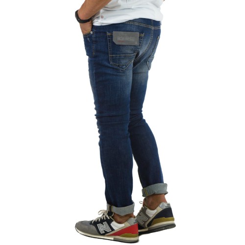 7-UM0070.703.S3.042 BLUE  UNIFORM IBANEZ MEN PANTS