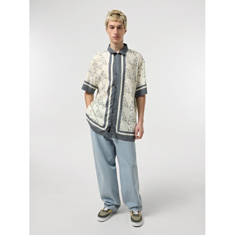 VN000M17E591 BLAZE BPRDER SS WOVEN LEMON ICING