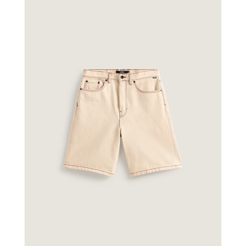 VN000C9VGCF1 CHEC-5 BAGGY DENIM SHO NATURAL