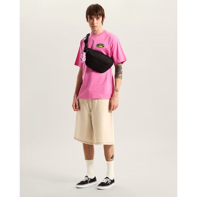 VN000C9VGCF1 CHEC-5 BAGGY DENIM SHO NATURAL