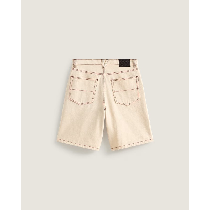 VN000C9VGCF1 CHEC-5 BAGGY DENIM SHO NATURAL