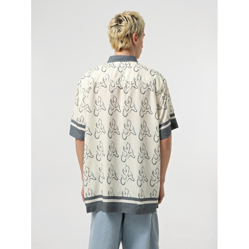 VN000M17E591 BLAZE BPRDER SS WOVEN LEMON ICING