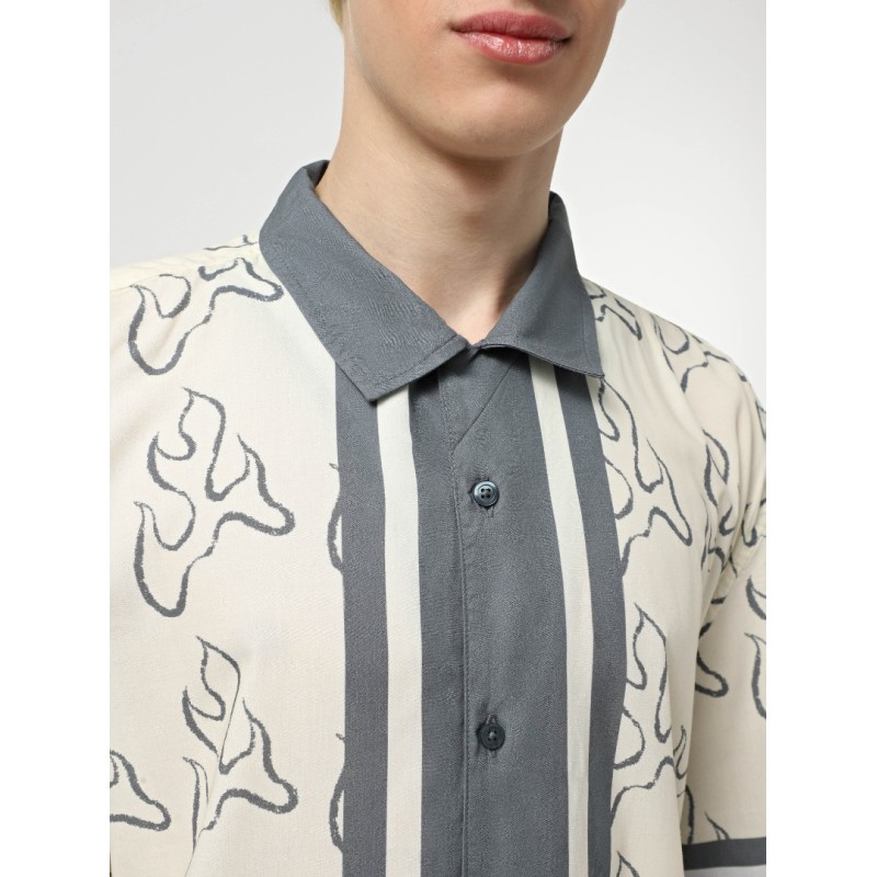 VN000M17E591 BLAZE BPRDER SS WOVEN LEMON ICING