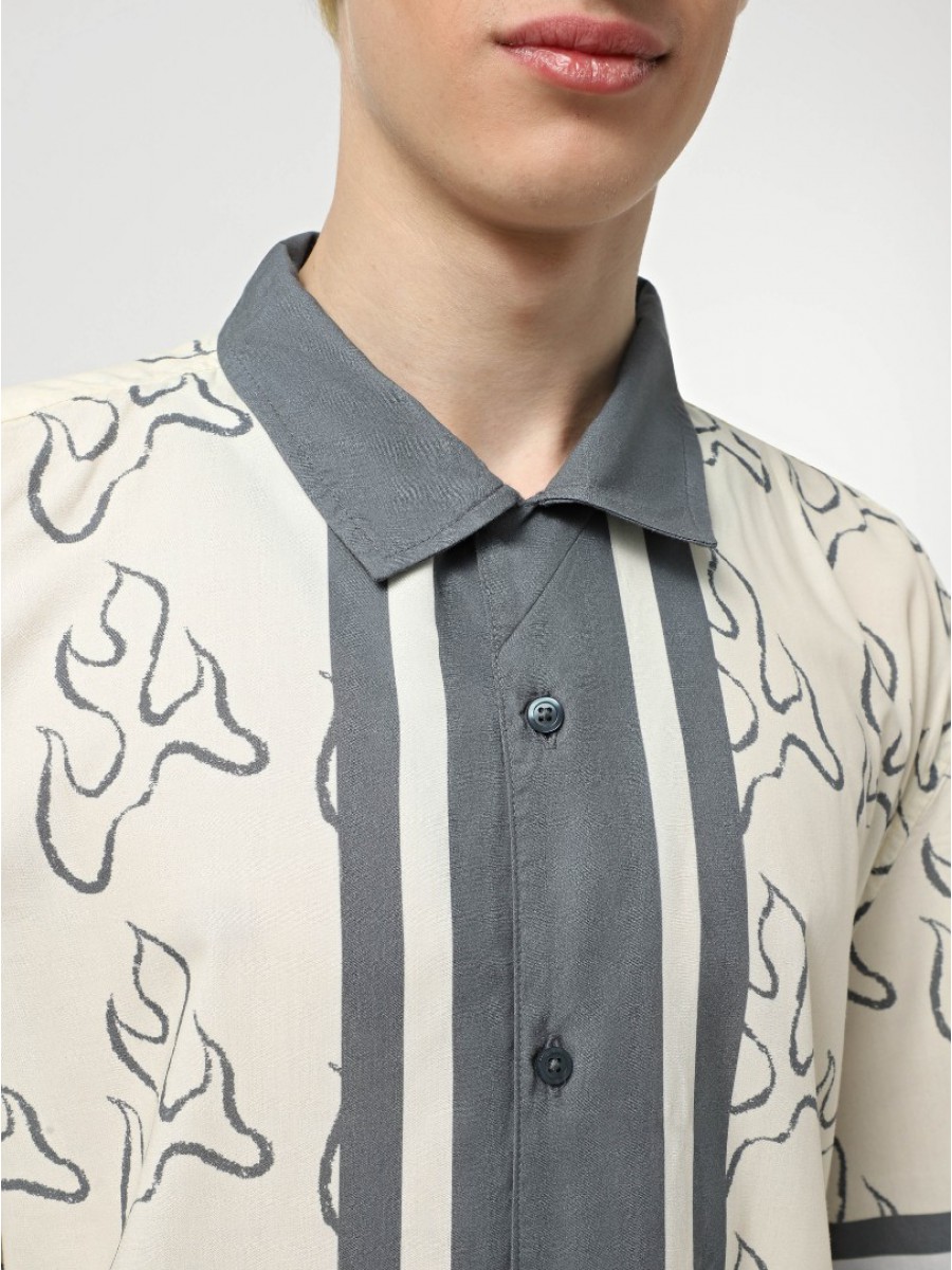 VN000M17E591 BLAZE BPRDER SS WOVEN LEMON ICING