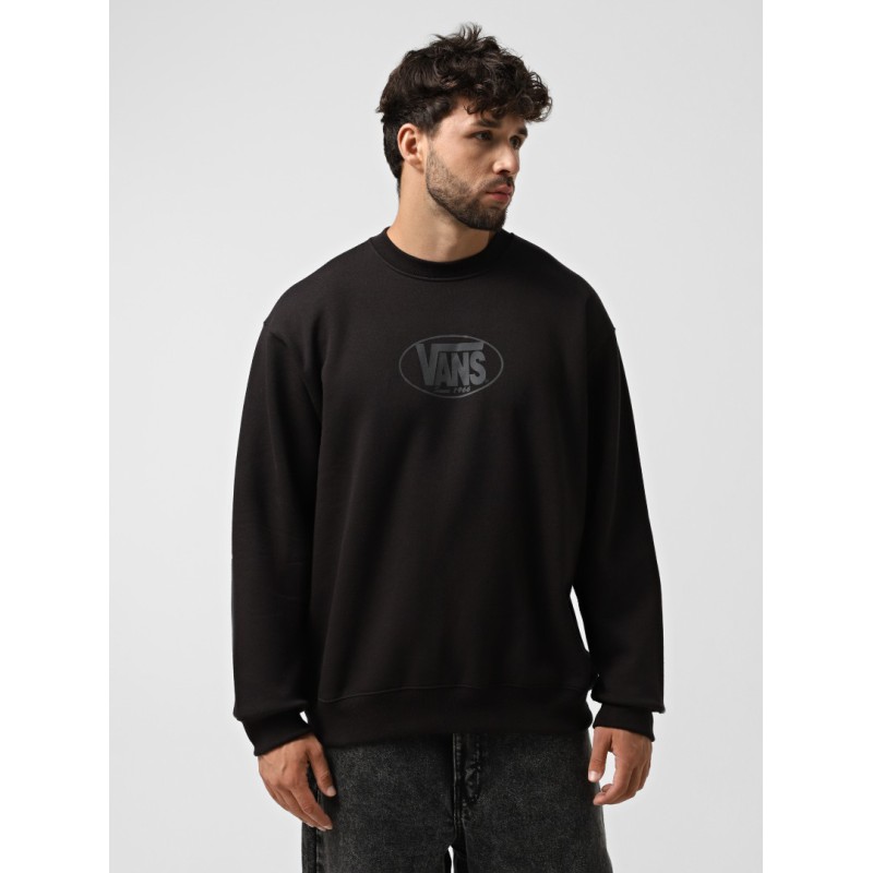 VN000P8HBLK1 CLASSIC OVAL CREW BLACK
