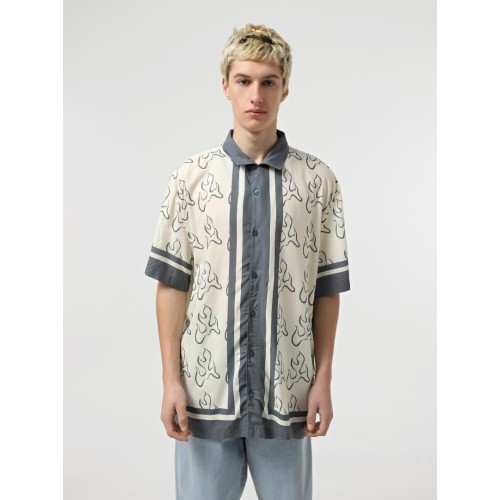 VN000M17E591 BLAZE BPRDER SS WOVEN LEMON ICING
