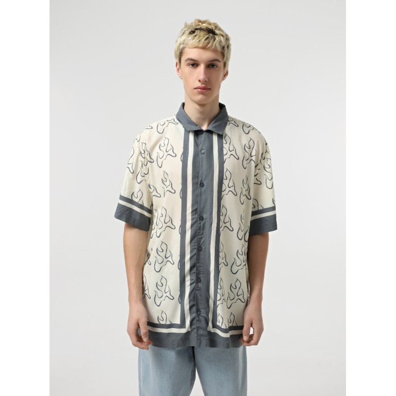 VN000M17E591 BLAZE BPRDER SS WOVEN LEMON ICING