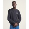 VN000PC2BLK1 CAFE VANS LS BLACK
