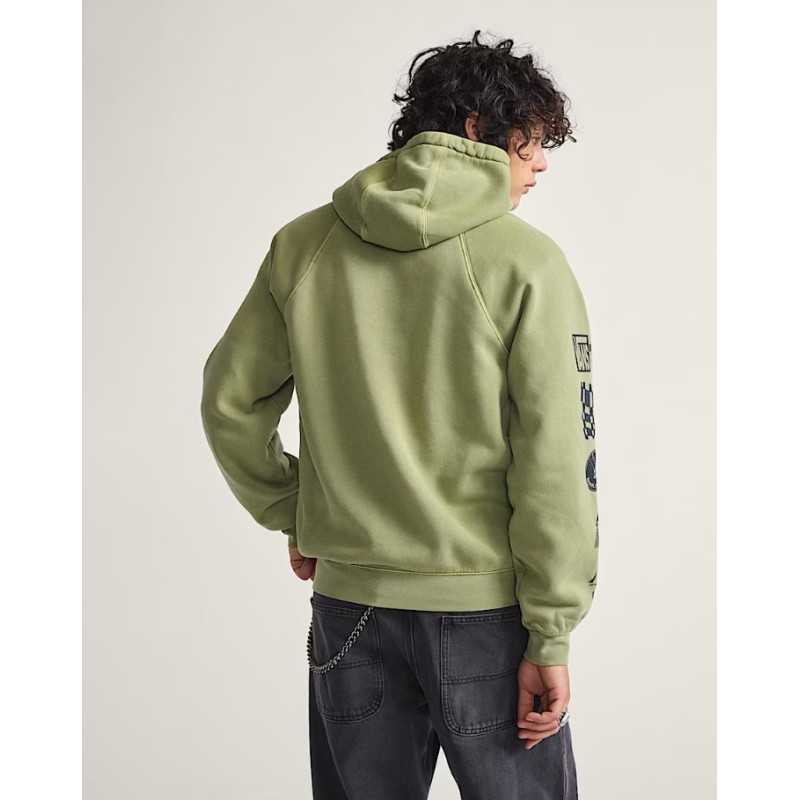 VN000PJMZBF1 MTE TEAM TEAM FUL ZIP LODEN GREEN